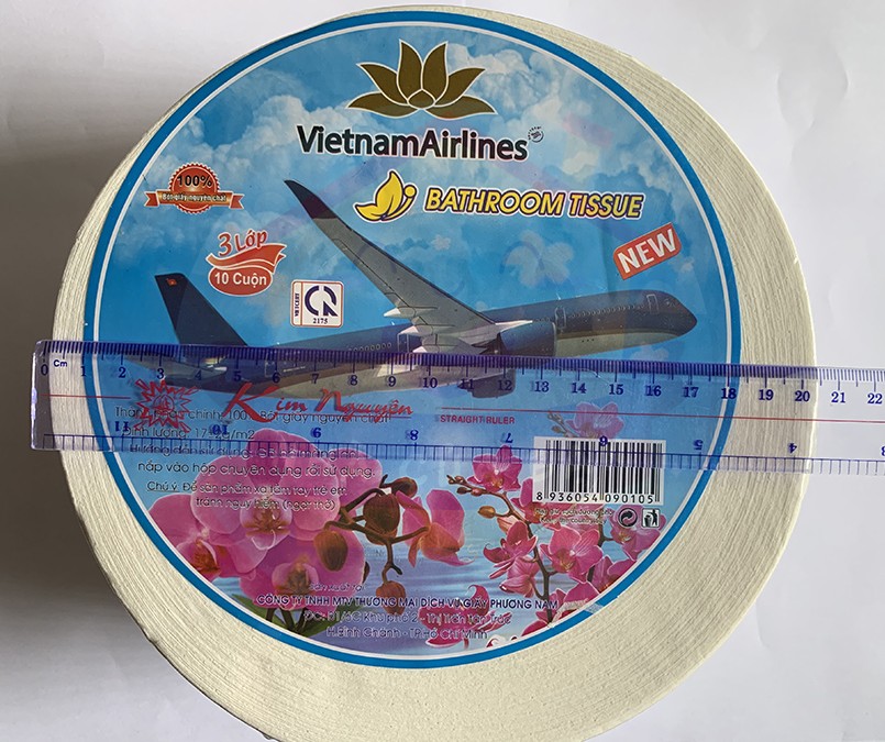 Giấy vệ sinh cuộn lớn, giấy vệ sinh bánh xe loại cao cấp 500g tiết kiệm chi phí, giấy vệ sinh cao cấp dành cho nhà hàng, khách sạn, quán ăn, cafe, Bathroom Tissue - Nhà Của Bạn