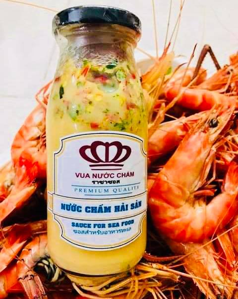 NƯỚC CHẤM HẢI SẢN CHẤM ĐỒ NƯỚNG ĂN LẨU MUỐI ỚT CHANH THƯƠNG HIỆU VUA NƯỚC CHẤM
