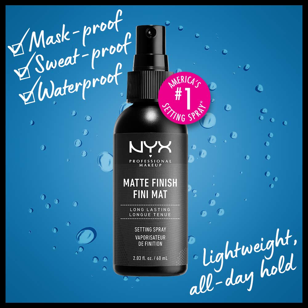 Xịt Khóa Nền Cố Định Lớp Trang Điểm NYX Long Lasting Setting Spray 60ml
