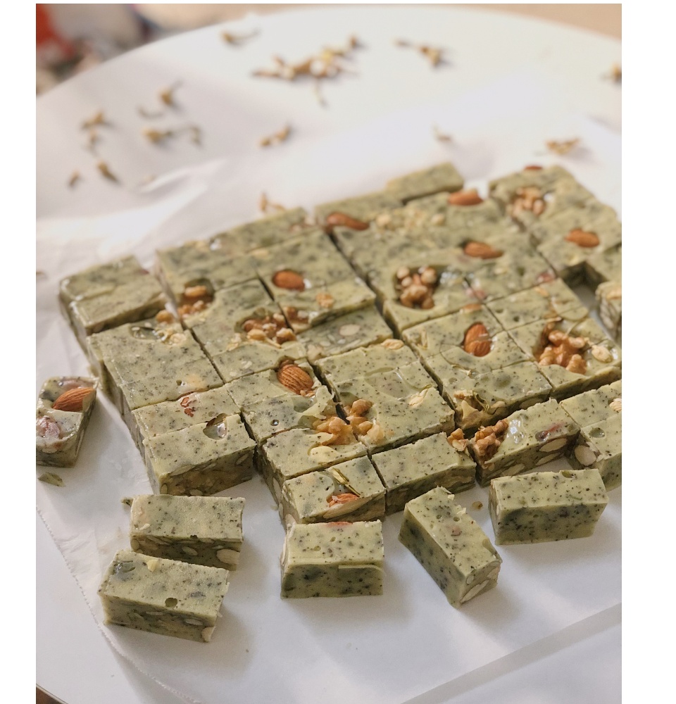 [Ít Ngọt] Nougat Trà Sữa - Kẹo Sữa Hạt tươi mỗi ngày