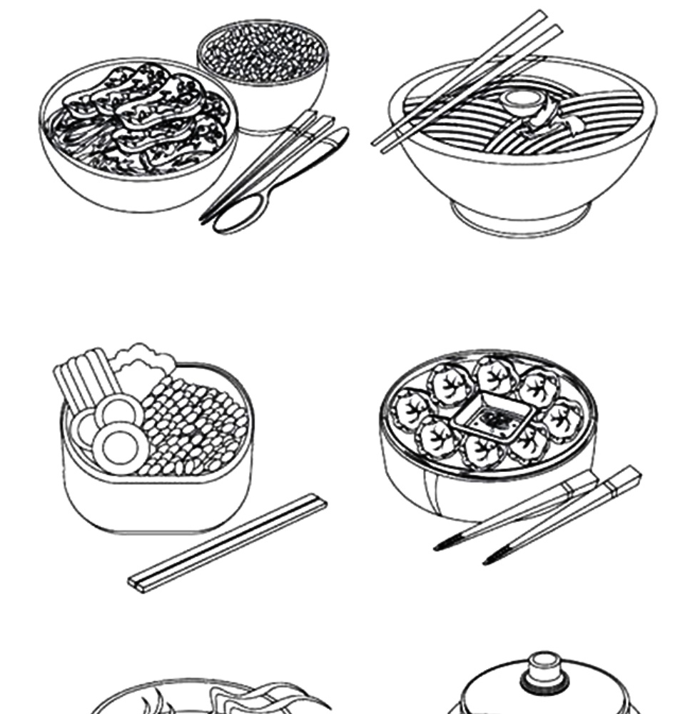 Chia sẻ với hơn 65 về tranh tô màu đồ ăn - cdgdbentre.edu.vn