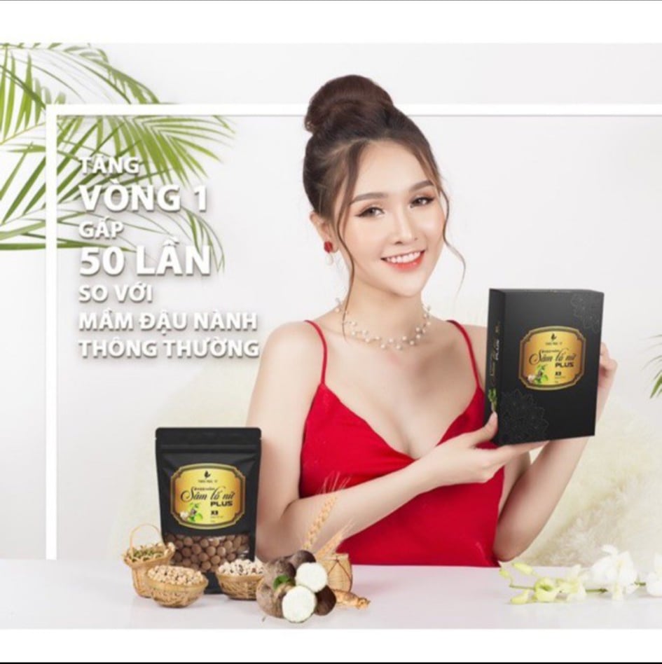 Kẹo mầm sâm tố nữ plus X2 thảo mộc 37 nở ngực siêu tốc HNBEATY