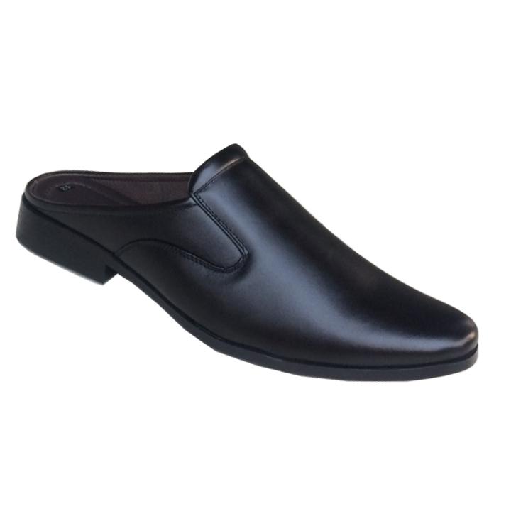 Dép bít mũi nam da bò cao cấp THBM266