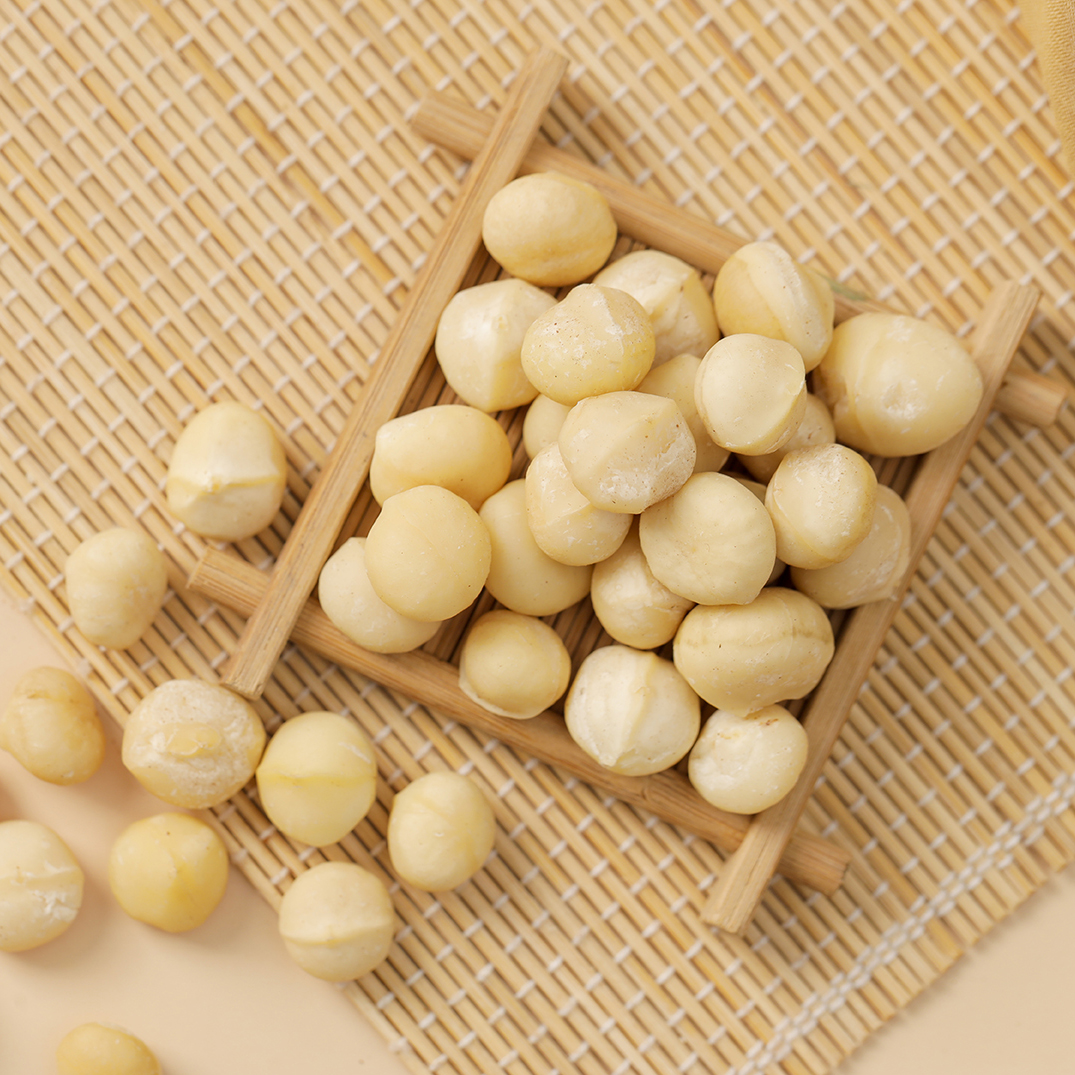 Nhân macca tách vỏ sấy nguyên vị ăn vặt mẹ bầu/ ăn vặt ăn kiêng/ ăn vặt healthy lành mạnh/ ăn vặt giảm cân