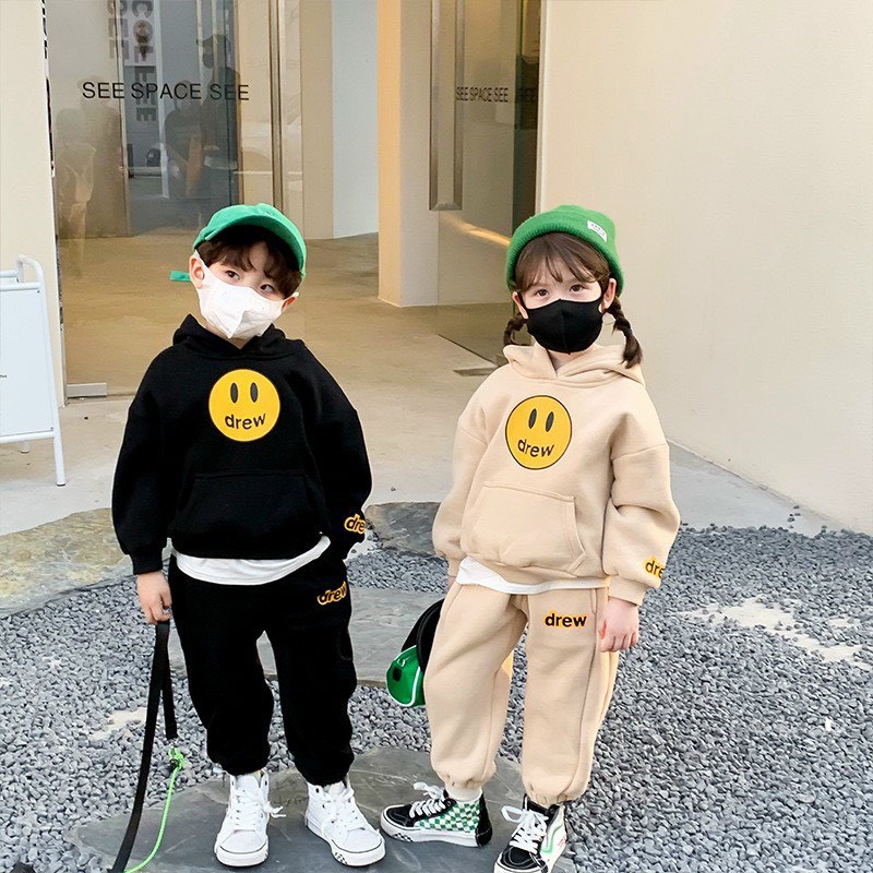 Bộ nỉ trẻ em DREW siêu dễ thương cho các bé