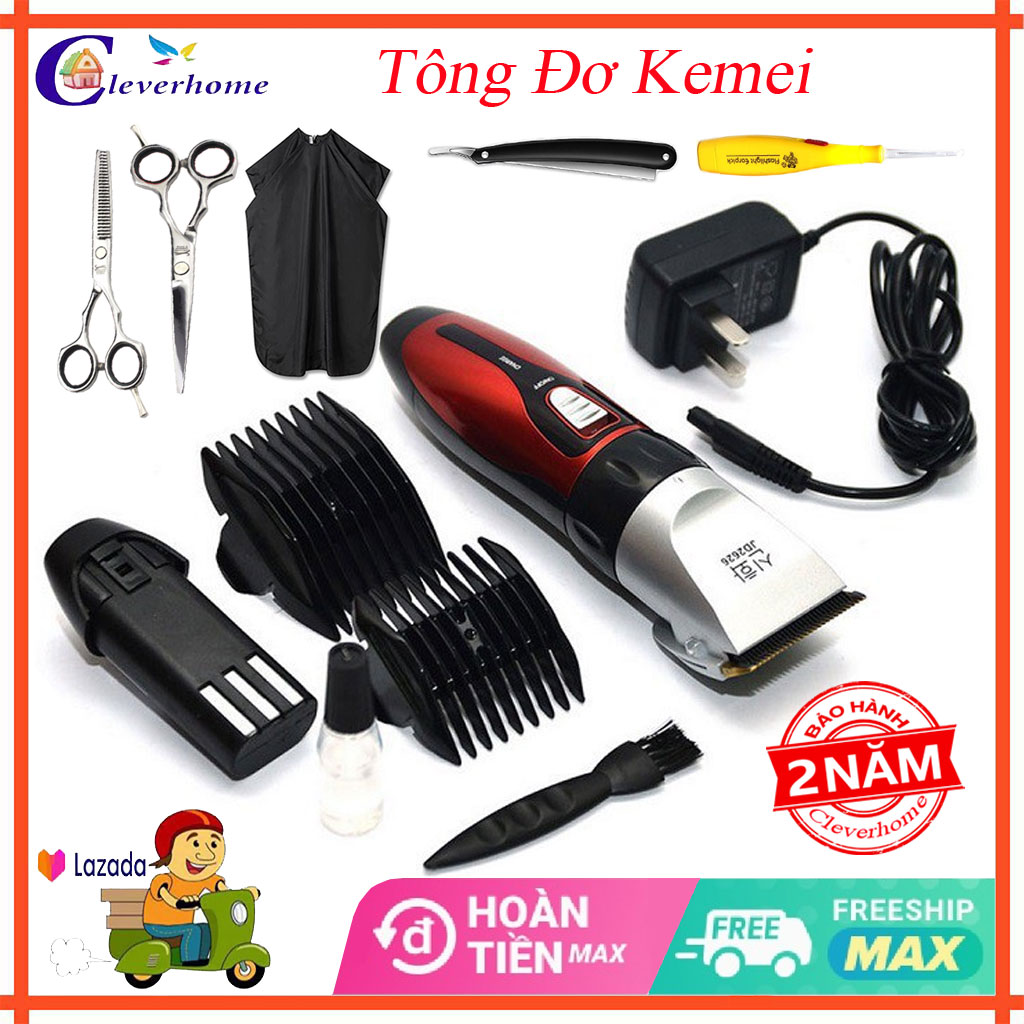 Tông đơ cắt tóc giá rẻ loại tốt, máy cắt tỉa tóc đa năng, hớt tóc nam, người lớn, trẻ em chuyên nghiệp, bảo hành 24 tháng
