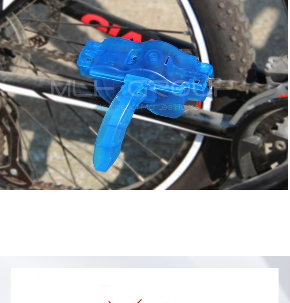 Bộ dụng cụ chà sên xích xe đạp MLH giúp dễ dàng chùi rửa vệ