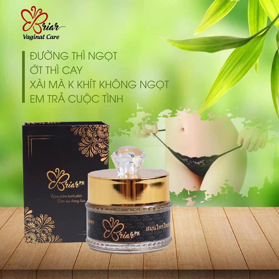 Viên Đặt Thảo Mộc Tầm Xuân Briar PK Giúp Se Khít Vùng Kín, Làm Sạch Vùng Kín, Hỗ Trợ Khử Thâm(che tên nhạy cảm)