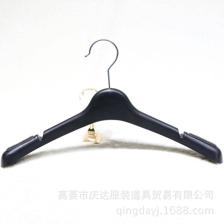 Móc nhựa treo quần áo set 10 cái móc phơi đồ nam nữ cho shop vai to màu dài 38cm