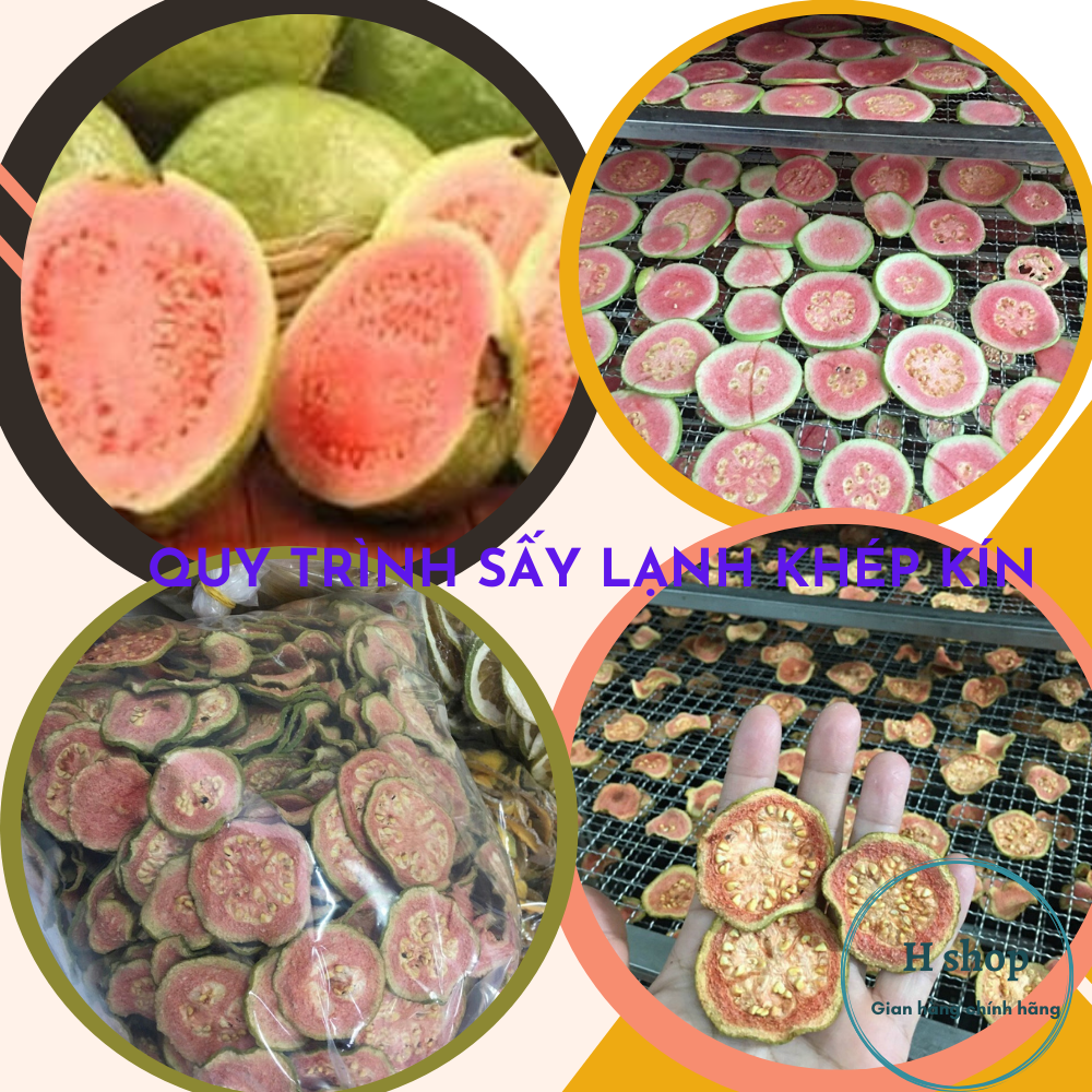 Ổi sấy lạnh gói - detox trái cây gói 200g