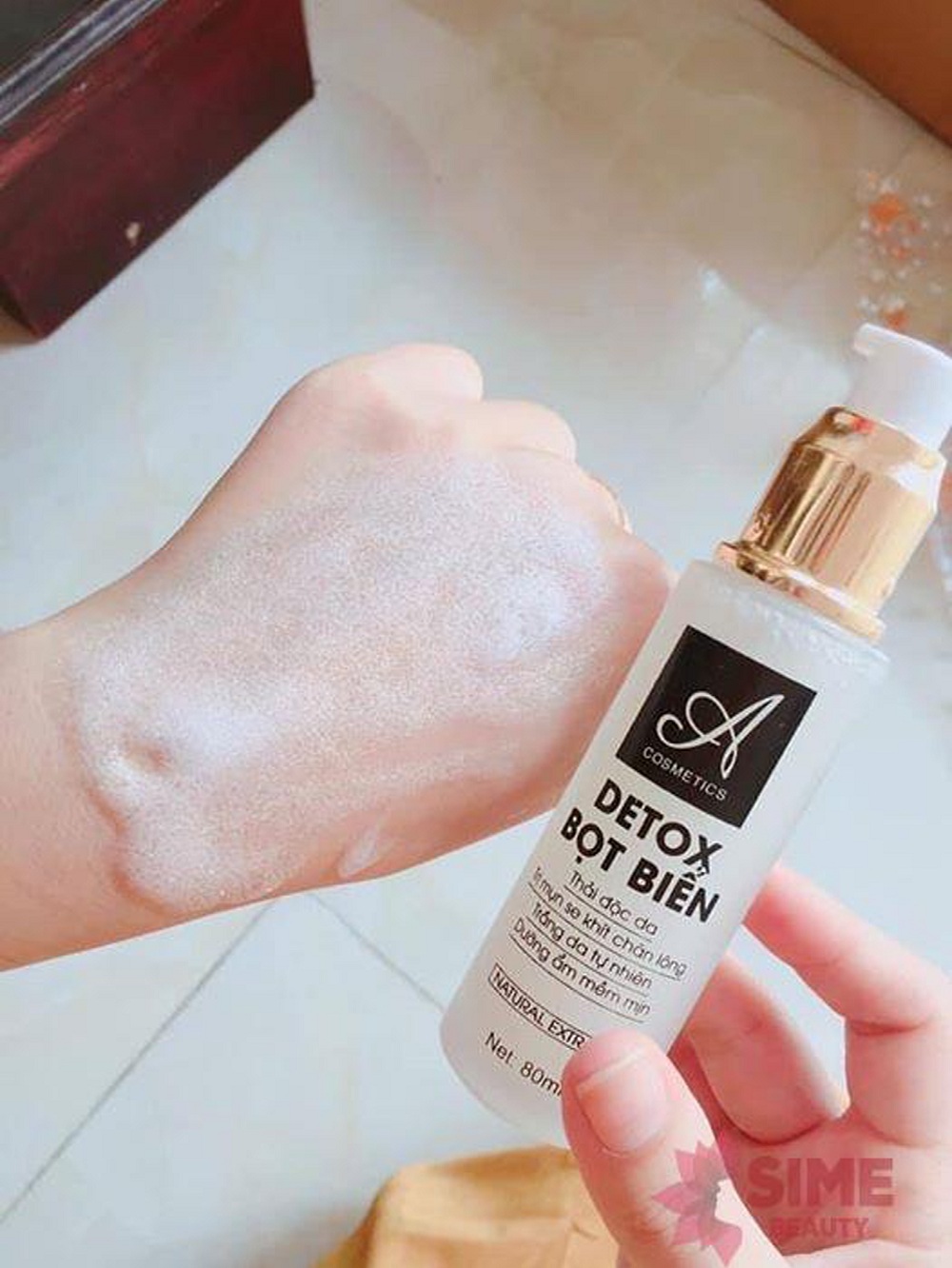 Mặt nạ sủi bọt Detox Bọt Biển A cosmetics 80ml ( HÀNG CHÍNH HÃNG )