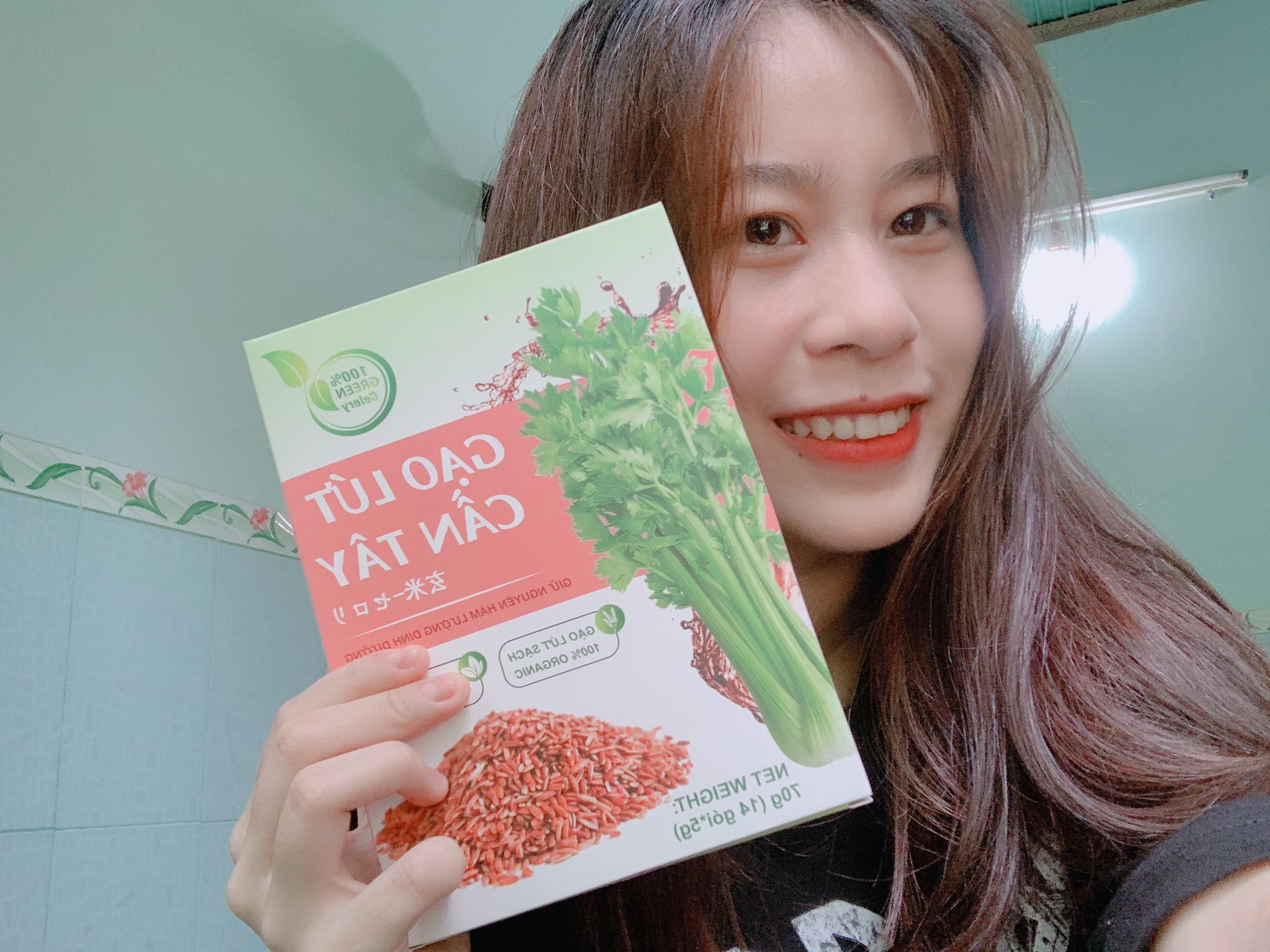 GẠO LỨT CẦN TÂY - Giữ dáng đẹp da thanh lọc cơ thể