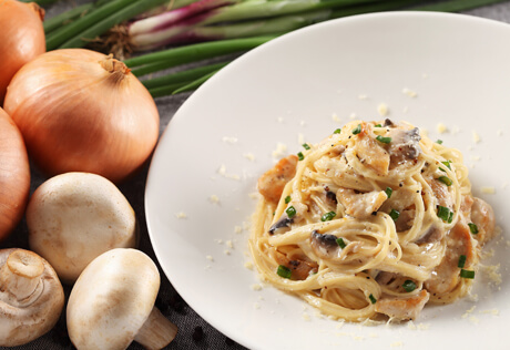 COMBO 1 Hộp Sốt Mì Ý Carbonara Nấm Prego 295g + 1 Gói Mì Spaghetti Prego 500g