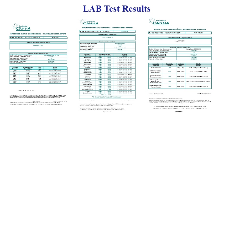 Hempsapa CBD softgel Capsules 5% - Viên nang tinh dầu CBD