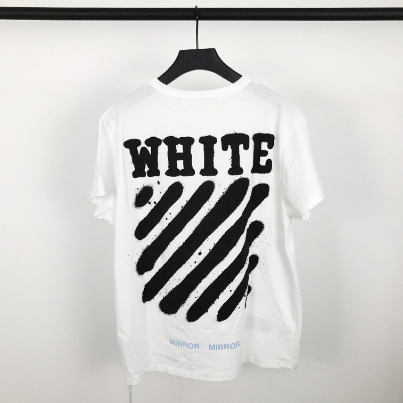 [XY]OFF-WHITE Heavy T-Shirt - Oversize Off White Heavy