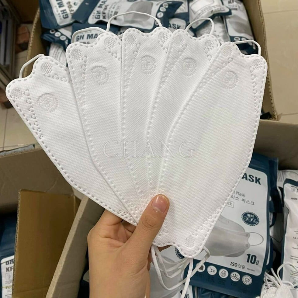 Combo 10/50/100 Chiếc Khẩu trang 4 Lớp KF94 V- MASK Chống Bụi Mịn Và Kháng Khuẩn Hàng Cao Cấp