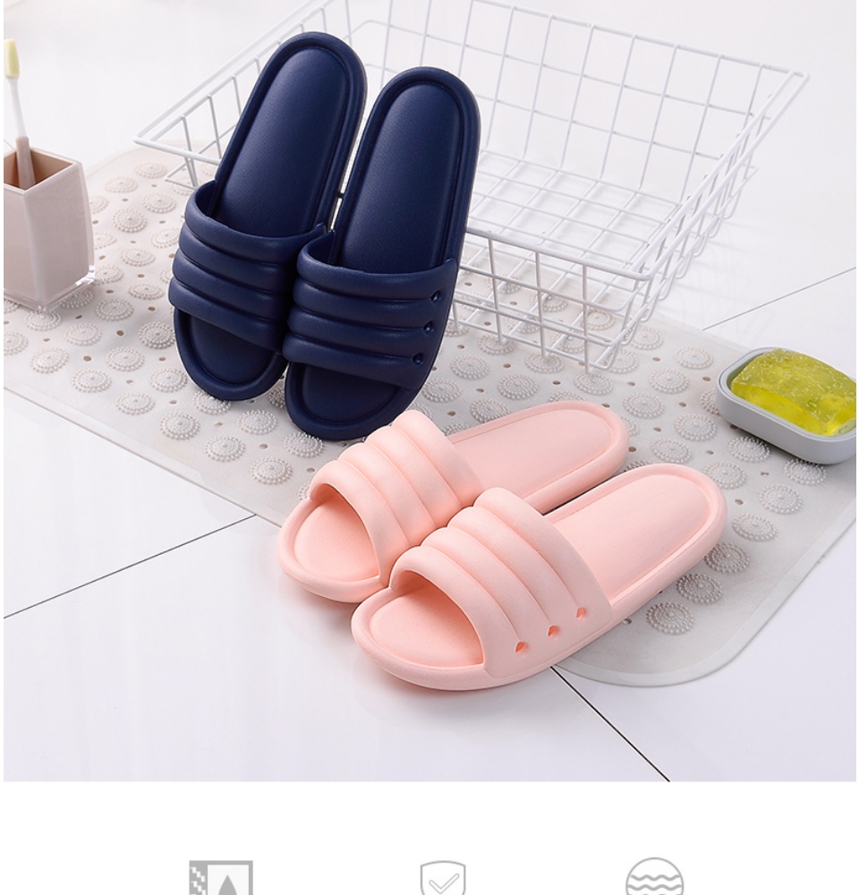 Dép nam nữ đi trong nhà KS01, chất liệu nhựa mềm cao cấp, đúc nguyên khối, đế mềm thoải mái chống trơn trượt phù hợp đi trong nhà, nhà tắm và ngoài trời - DOZIMAX STORE 9