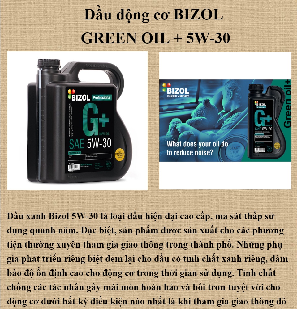 BIZOL Green Oil+ 5W-30