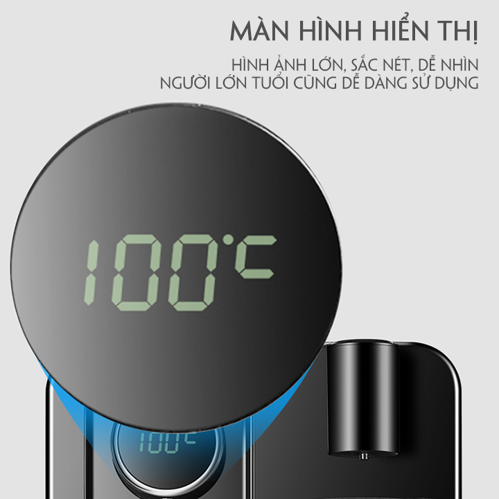 Cây nước nóng trực tiếp, có ấm pha trà, bình âm, tự ngắt khi sôi 1350w- TẶNG 2 ấm nước