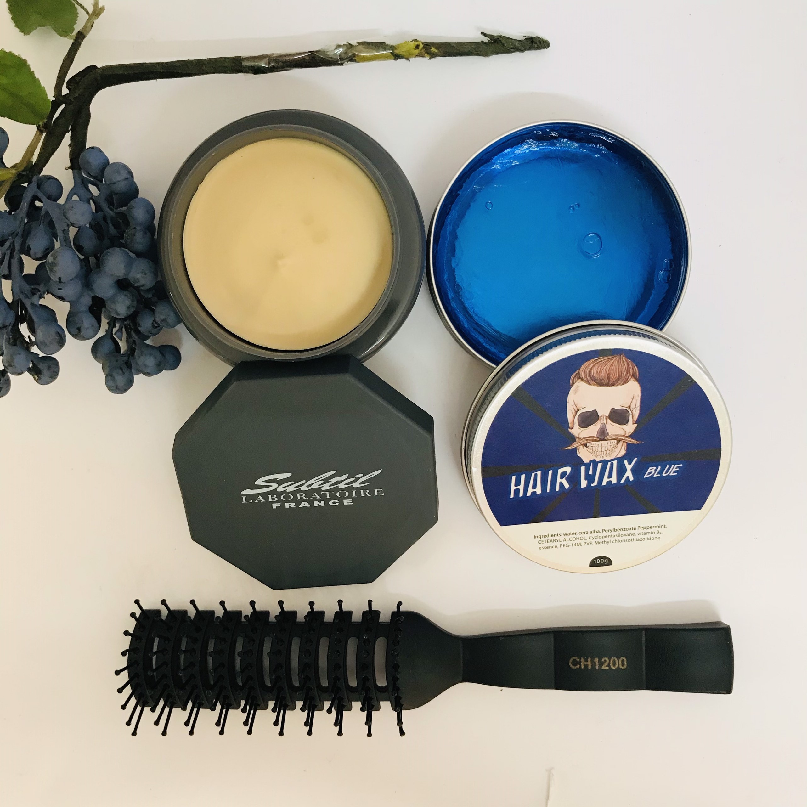 Combo Sáp vuốt tóc CLAY WAX + Sáp Vuốt Tóc Hari