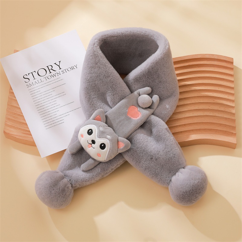 khăn quàng cổ lông cho bé