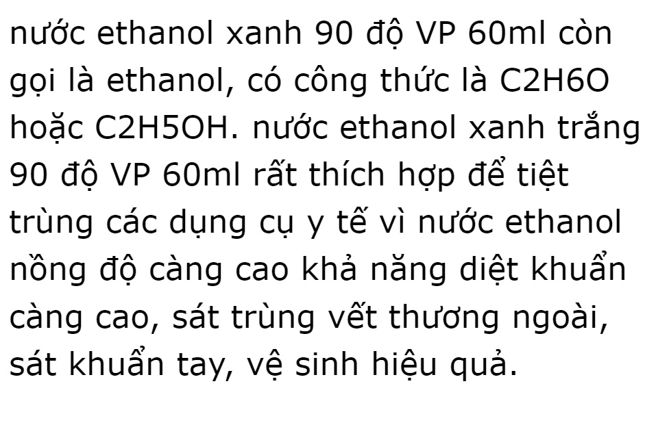 Nước ethanol 90 độ 1000ml Vĩnh Phúc, diệt khuẩn dụng cu y tế, bề mặt trong y tế.vi khuẩn, Sát trùng vết thương: sát trùng tay, các vật dụng trong gia đình, bề mặt đồ vật., Vệ sinh dụng cụ y tế, dụng cụ Drviet 61 Nước ethanol 90 độ 1000ml Vĩnh Phúc, diệt khuẩn dụng cu y tế, bề mặt trong y tế.vi khuẩn, Sát trùng vết thương: sát trùng tay, các vật dụng trong gia đình, bề mặt đồ vật., Vệ sinh dụng cụ y tế, dụng cụ Drviet