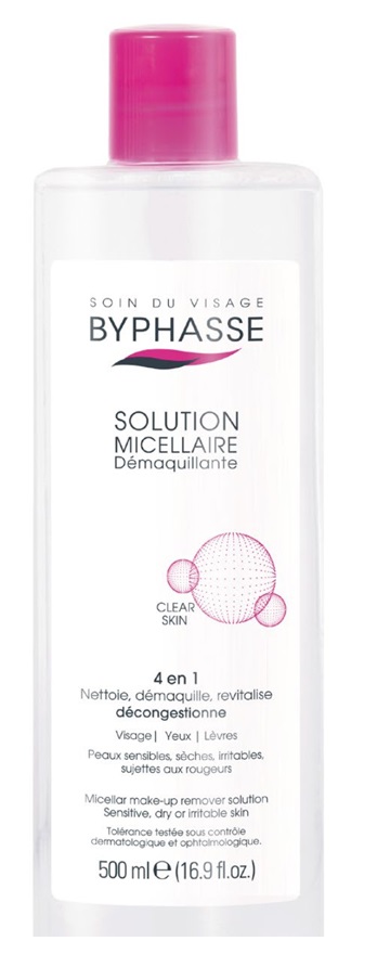 Nước Tẩy Trang Không Cồn BYPHASSE Tây Ban Nha 500ml