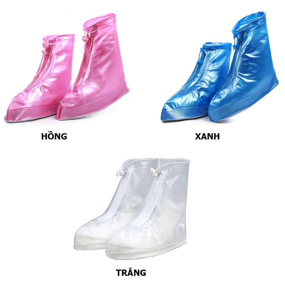 Giày đi mưa dáng bệt không ngấm nước thông minh chống trượt siêu bền 9