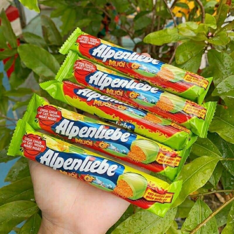 [HÀNG SẴN HCM] 2THỎI KẸO XOÀI MUỐI ỚT ALPENLIEBE