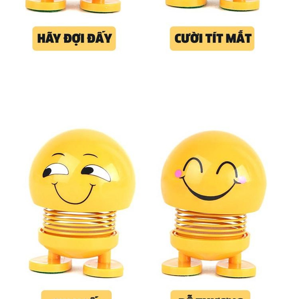 Thú nhún Emo.ji lò xo lắc đầu hình biểu tượng cảm xúc đáng yêu SP001635 - Thị trấn đồ chơi 8