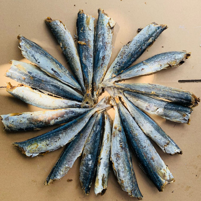 Cá Khô Chiên Đường, Khô Cá Nục không Đầu Đặc Sản Cà Mau Thịt Săn Chắc, Thơm Ngon, Giàu Dinh Dưỡng Hút Chân Không Túi 200GRAM, 500Gram, 1 Kg