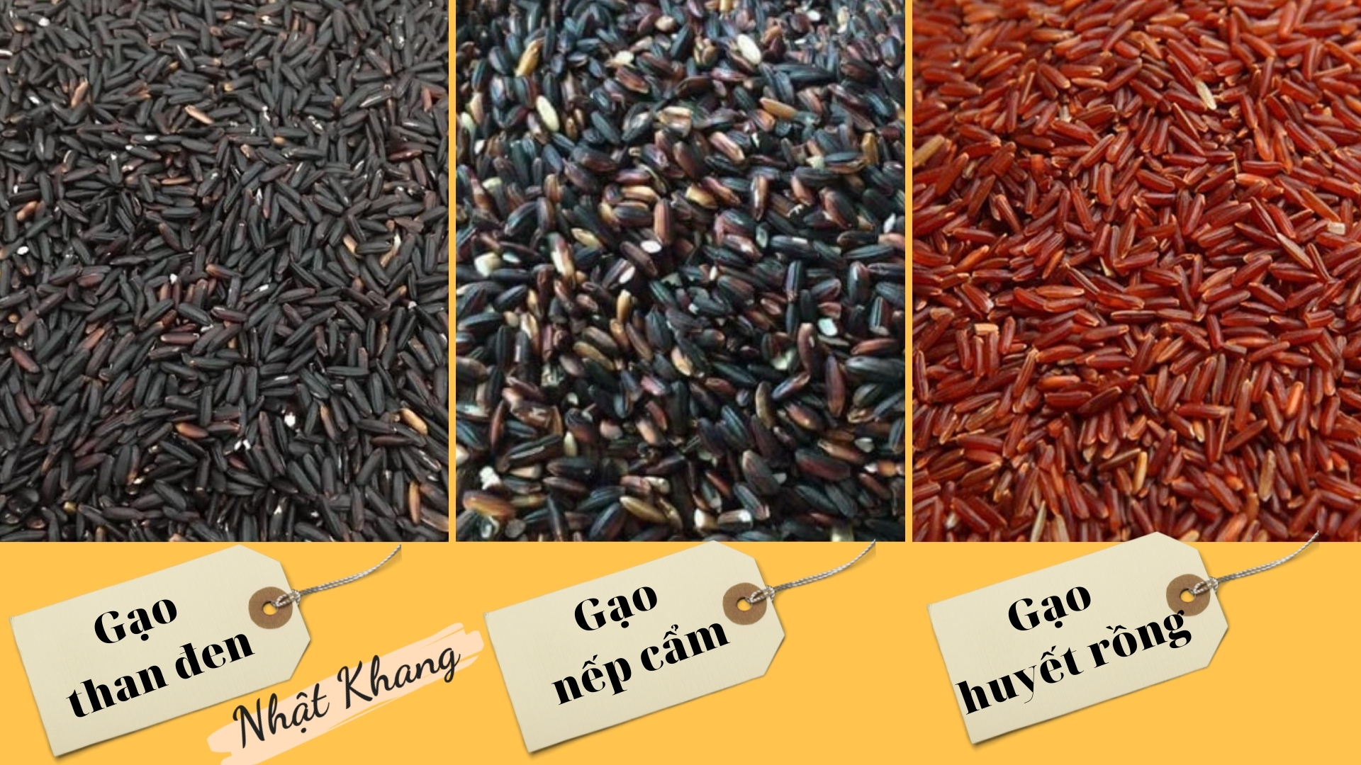 Gạo lứt đen nguyên cám dùng nấu cơm, xôi, làm bánh, hãm trà
