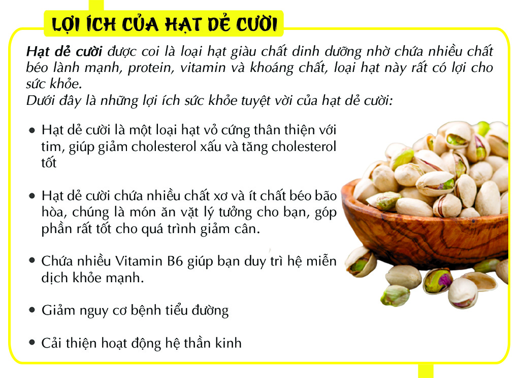 Hạt dẻ cười 250g, Hạt dẻ Mỹ không tẩy trắng, Hạt dinh dưỡng BeeNut