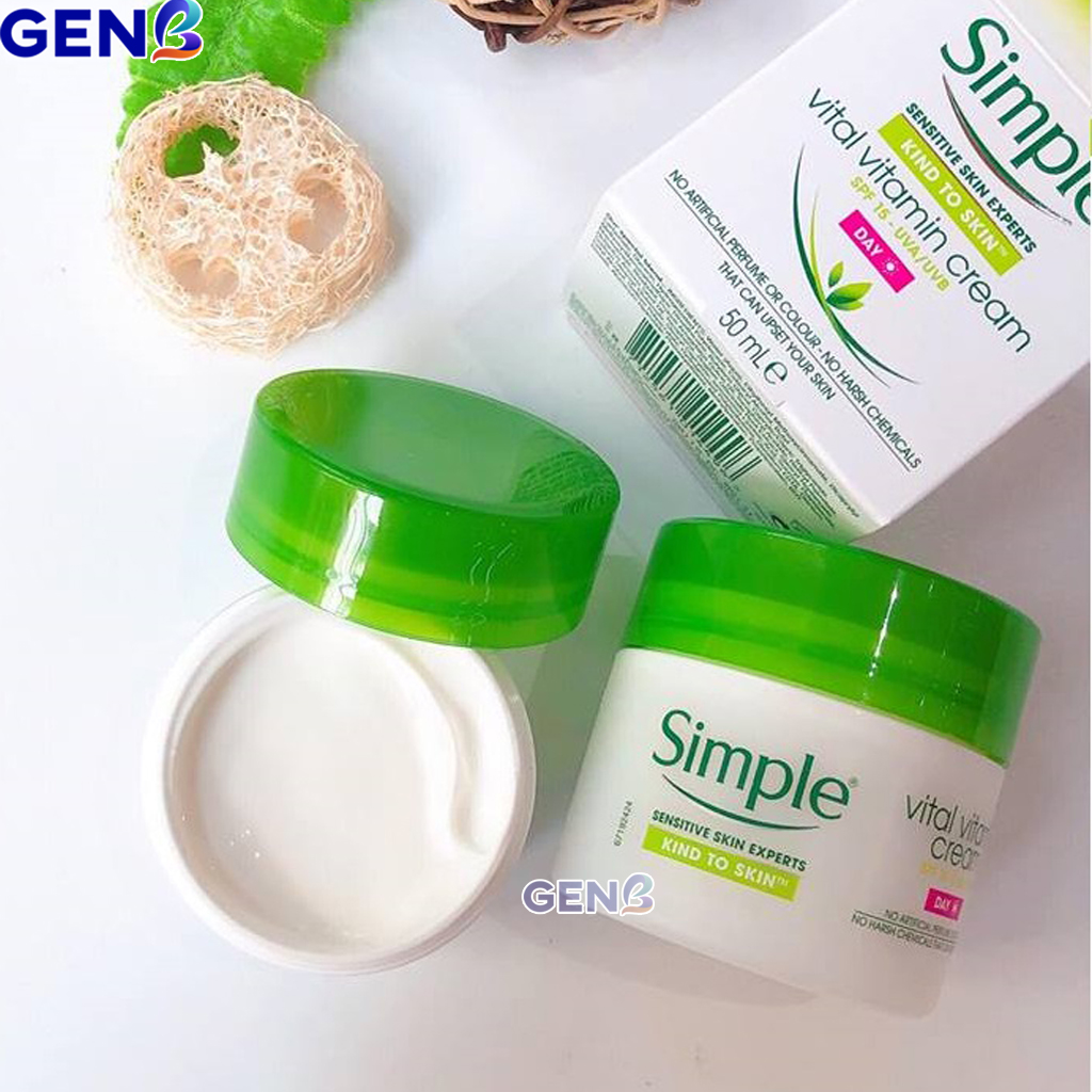 Bộ Sản Phẩm Chăm Sóc Da Simple Skincare CHÍNH HÃNG- Sữa Rửa Mặt Simple Da Dầu Mụn, Srm Da Khô, Nước Tẩy Trang, Nước Hoa Hồng Toner Simple cho Da hỗn hợp/nhạy cảm, Kem Dưỡng Ẩm Da Mặt, Tẩy Tế Bào Chết, Combo Simple Mỹ Phẩm GENB