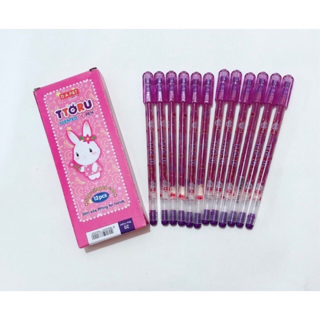 Bút mực tím nho Ttoru Korea 0.4mm (hộp 12 cây)