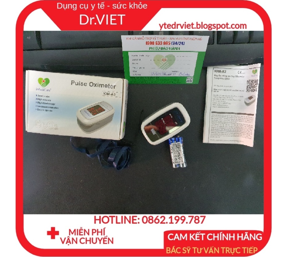 Máy đo nồng độ Oxy trong máu (SPO2) và nhịp tim iMediCare iOM-A3- Chính hãng Singapore, hiển thị cả dạng số và thanh xung với độ chính xác cao, Màn hình LED sắc nét với kích thước lớn, dễ đọc kết quả, bảo hành 2 năm, độ bền cao 58 Máy đo nồng độ Oxy trong máu (SPO2) và nhịp tim iMediCare iOM-A3- Chính hãng Singapore, hiển thị cả dạng số và thanh xung với độ chính xác cao, Màn hình LED sắc nét với kích thước lớn, dễ đọc kết quả, bảo hành 2 năm, độ bền cao