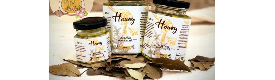 Mật Ong Hoa Bạc Hà 180ml [Nguyên Chất 100%]