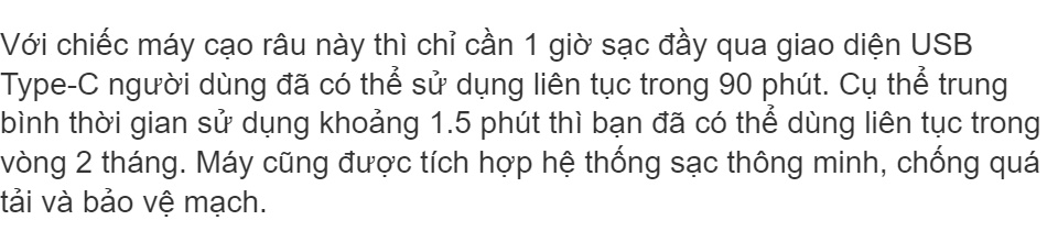 Máy cạo râu thông minh Enchen BlackStone 3 - 3 lưỡi cắt pin 60 ngày