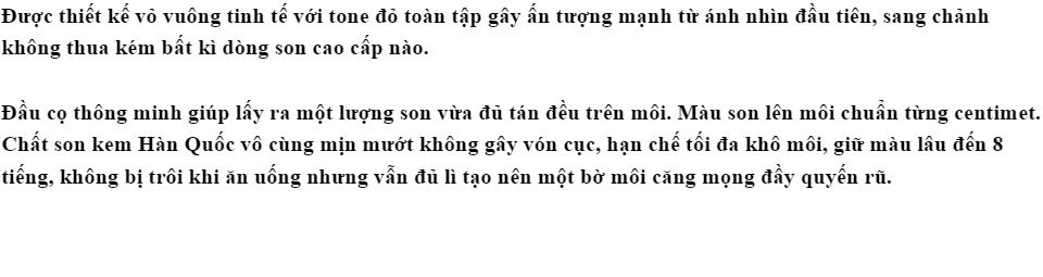 Son Kem Lì Black Rouge Air Fit Tint