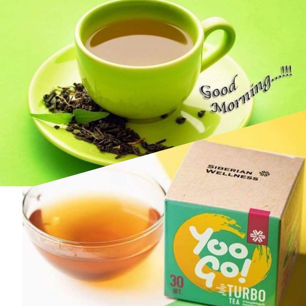 Thực phẩm bảo vệ sức khỏe Trà thảo mộc YOO GO Turbo tea Siberian- hộp 30 túi lọc