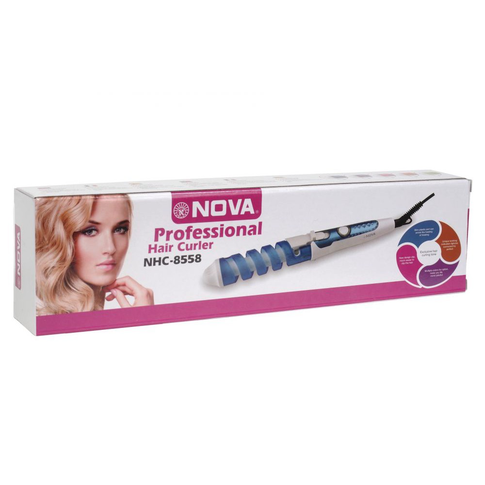 Cách uốn xoăn bằng máy làm tóc nova 3in1 GẬY UỐN XOĂN NOVA 2 SIZE IN 1 | Máy uốn tóc Gậy uốn xoăn nova 8558 cao cấp | Máy uốn tócmáy uốn tóc nova giá tốt Tháng 10, 2021 | Mua ngay máy uốn tóc nova giá tốt Tháng 10, 2021 Dụng cụ làm đẹp