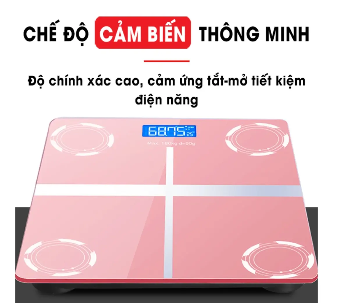 LOẠI TỐT- CÂN ĐIỆN TỬ IP MẶT GƯƠNG CHỊU LỰC ĐẾN 180KG ĐO CÂN NẶNG VÀ NHIỆT ĐỘ PHÒNG CHÍNH XÁC 100% - CÂN SỨC KHỎE GIA ĐÌNH XỊN - BỀN ĐẸP CHẤT LƯỢNG BH 1 ĐỔI 1