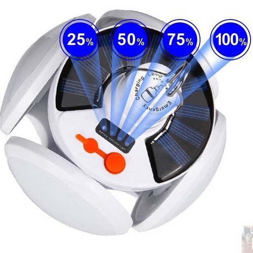 Đèn Led 100W 4 Cánh Footbal UFOo Lamp - Tích điện - Siêu Sáng