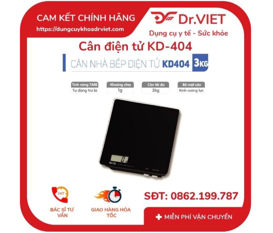 Cân điện tử Tanita KD404 (nhỏ gọn dùng để cân thực phẩm, cân làm bánh) - Dr Viet 61 Cân điện tử Tanita KD404 (nhỏ gọn dùng để cân thực phẩm, cân làm bánh) - Dr Viet