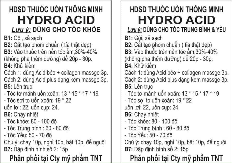 Lẻ thuốc Uốn - Duỗi hydro acid TNT thông minh không cần mềm hóa 1000ml, TOAN LUCKY _ THUYNANOMI