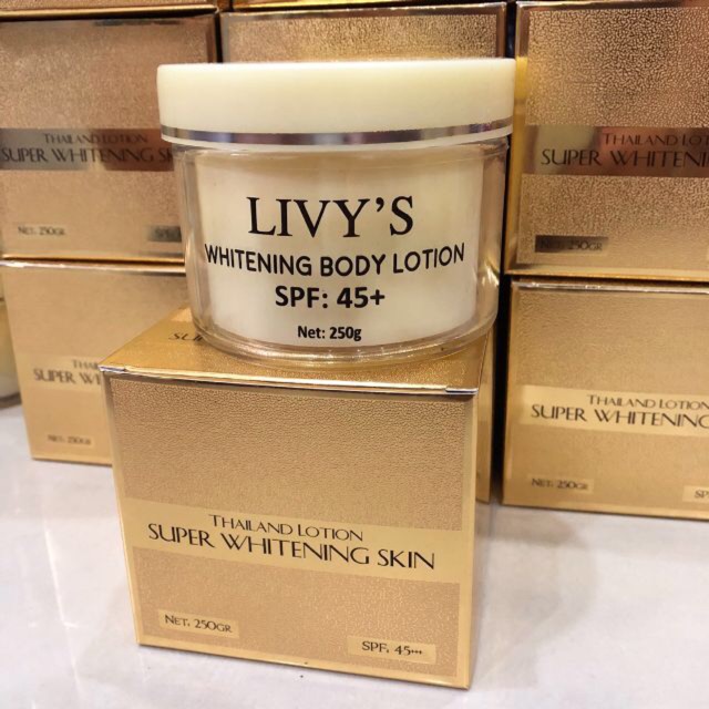 Kem Body Livy's Dưỡng Trắng Da - shopAnn
