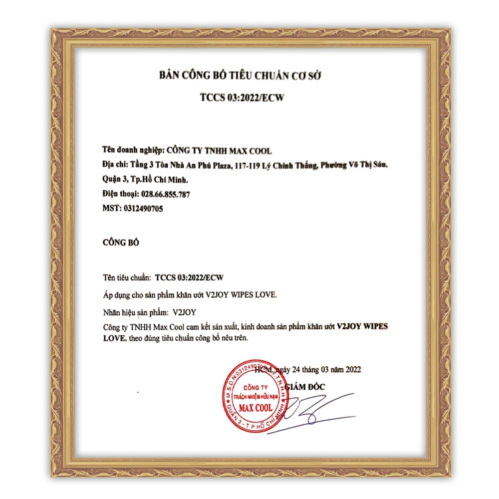 Khăn Lau Nam Giới V2joy (1 Khăn)