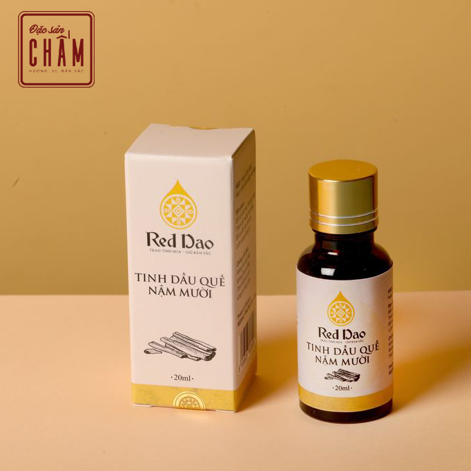 Tinh dầu quế nguyên chất - Cinnamon essential oil. Tinh dầu thiên nhiên cao Red Dao, đặc sản Tây Bắc