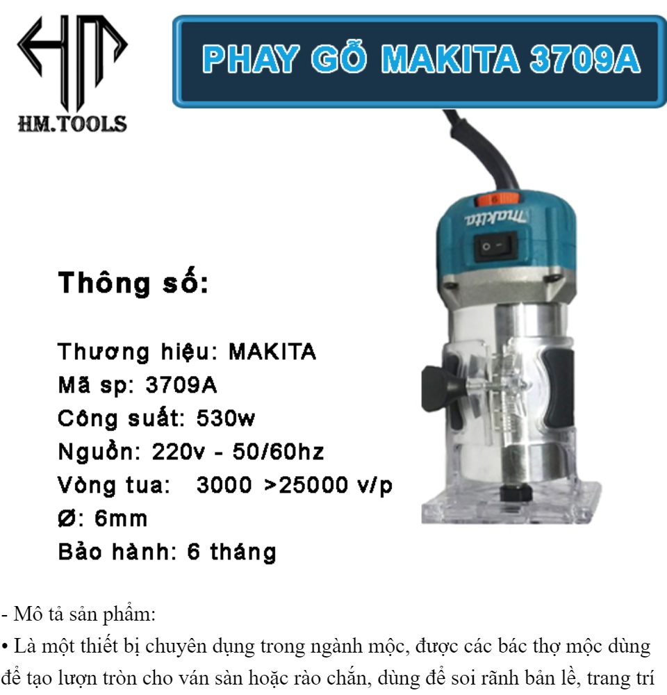 Máy Soi Phay Gỗ Makita
