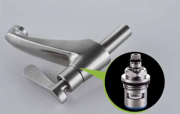 [HCM]Vòi lavabo lạnh inox SUS 304 siêu bền